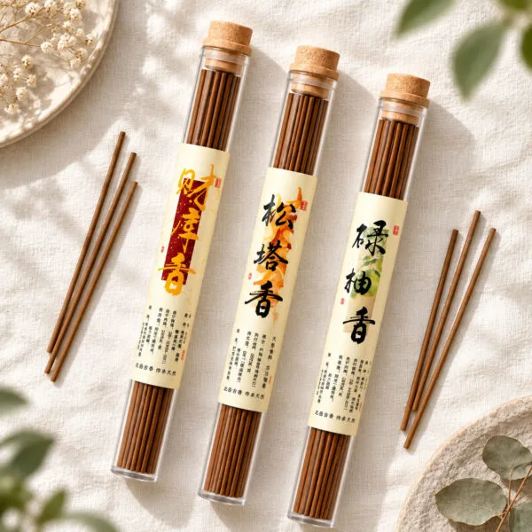 Natural Incense Variety Pack: Pomelo Leaf, Pine Cone & Wealth Incense